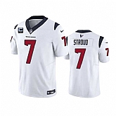 Men & Women & Youth Houston Texans #7 C.J. Stroud White 2023 F.U.S.E. With 1-Star C Patch Vapor Untouchable Limited Football Stitched Jersey,baseball caps,new era cap wholesale,wholesale hats
